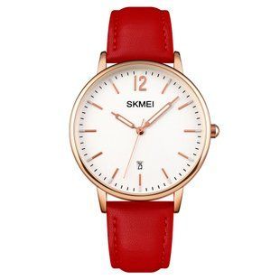 Skmei 1724RGRD Rose Gold-Red 1080-1142 фото