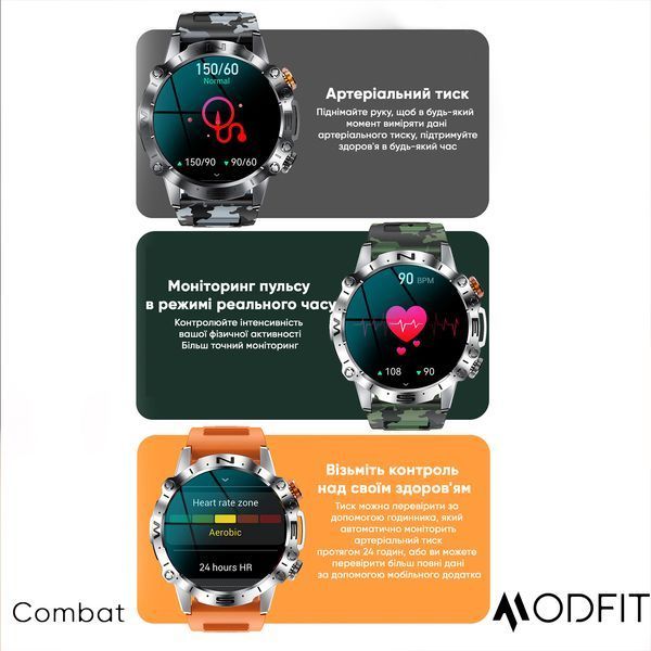Modfit Combat Silver Orange 1077-0268 фото