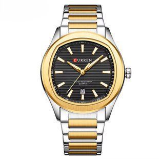 Curren 8474 Silver-Gold-Black 1008-0510 фото