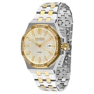 Чоловічий годинник GUARDO S03009-4 1160-0017 фото