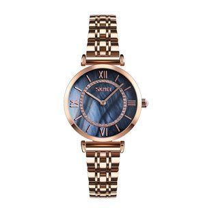 Skmei 9198RGBKH-S Rose Gold-Black Lady 1080-1226 фото